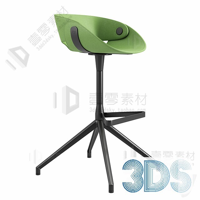 123 Bar Stool 3d Models Vol.05