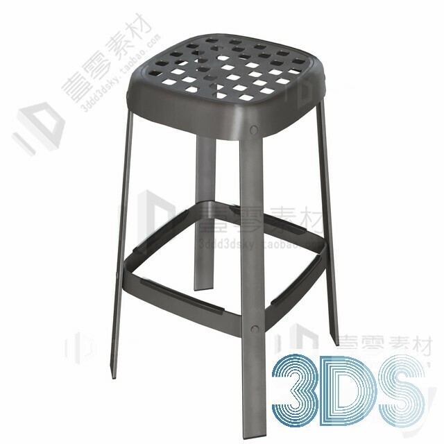 123 Bar Stool 3d Models Vol.05