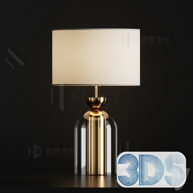 55 Table Lamp 3d Models Vol.04
