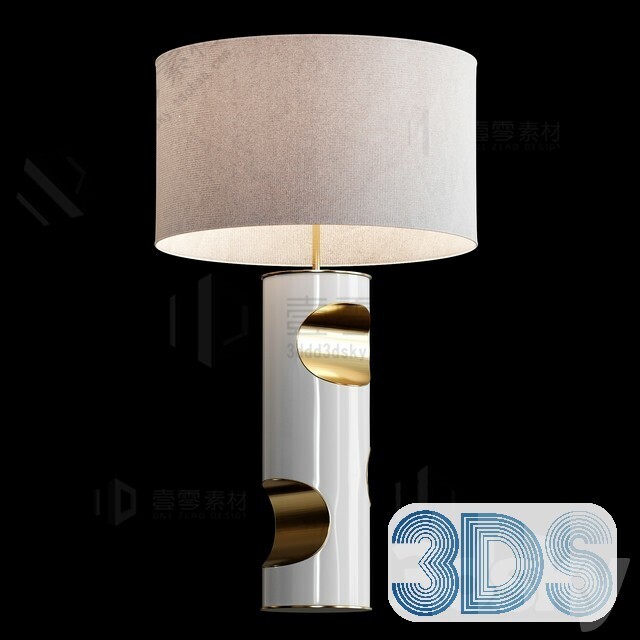 55 Table Lamp 3d Models Vol.04