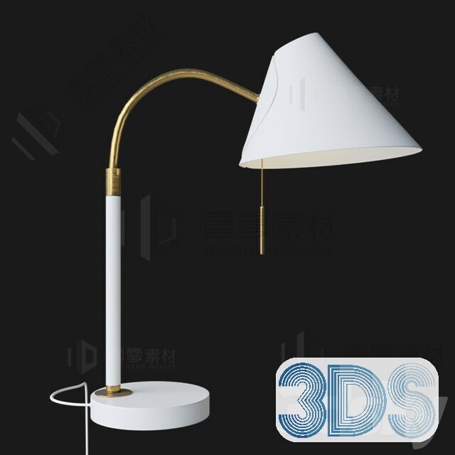 55 Table Lamp 3d Models Vol.04