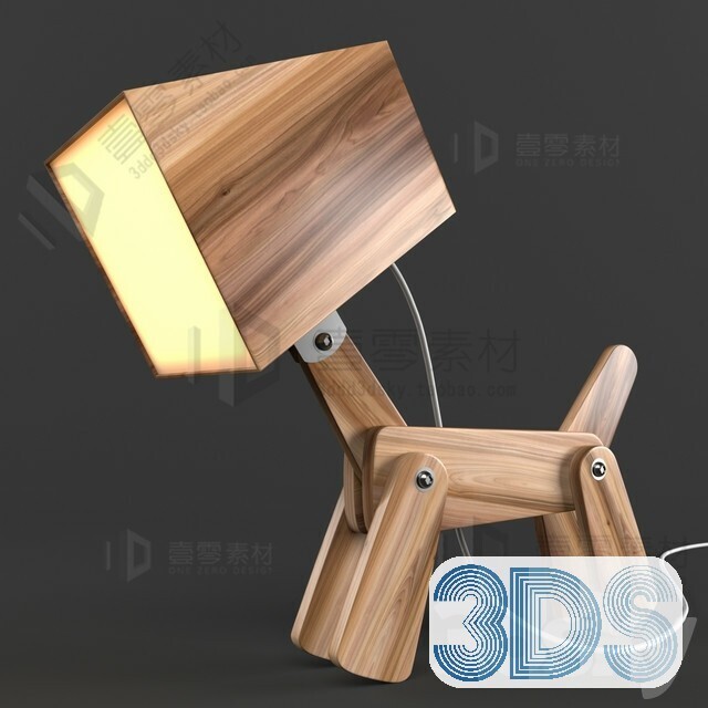 55 Table Lamp 3d Models Vol.04