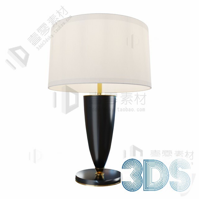 55 Table Lamp 3d Models Vol.04