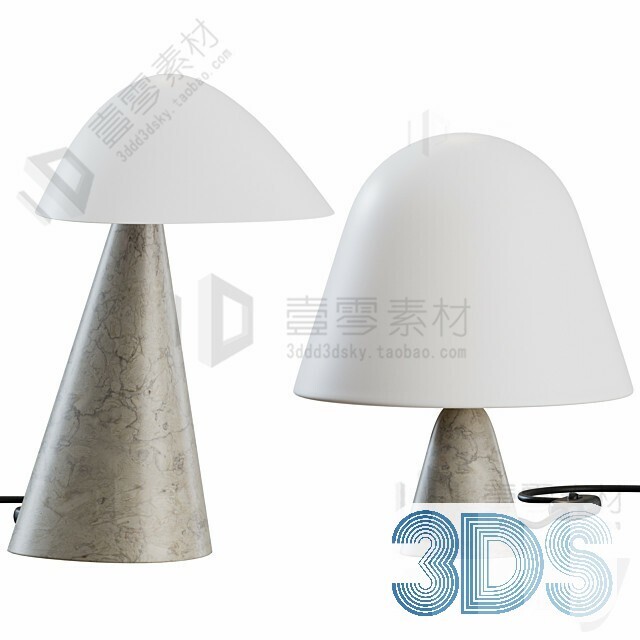 55 Table Lamp 3d Models Vol.04