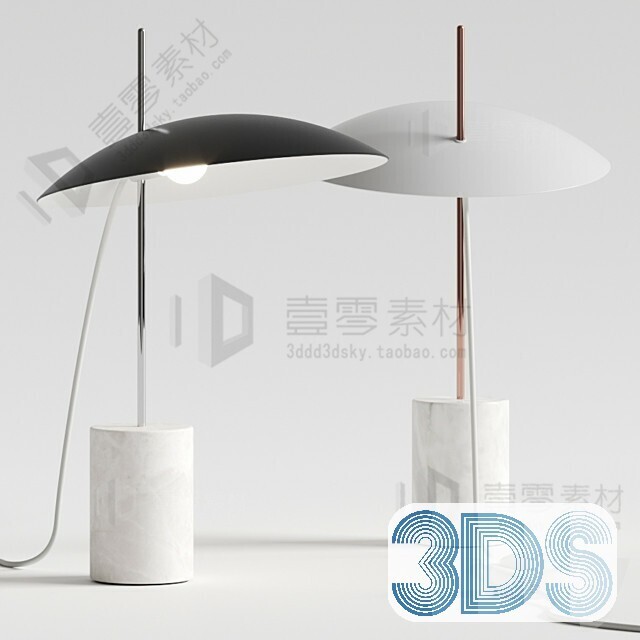55 Table Lamp 3d Models Vol.04