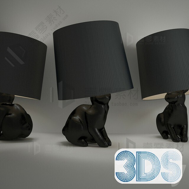 55 Table Lamp 3d Models Vol.04