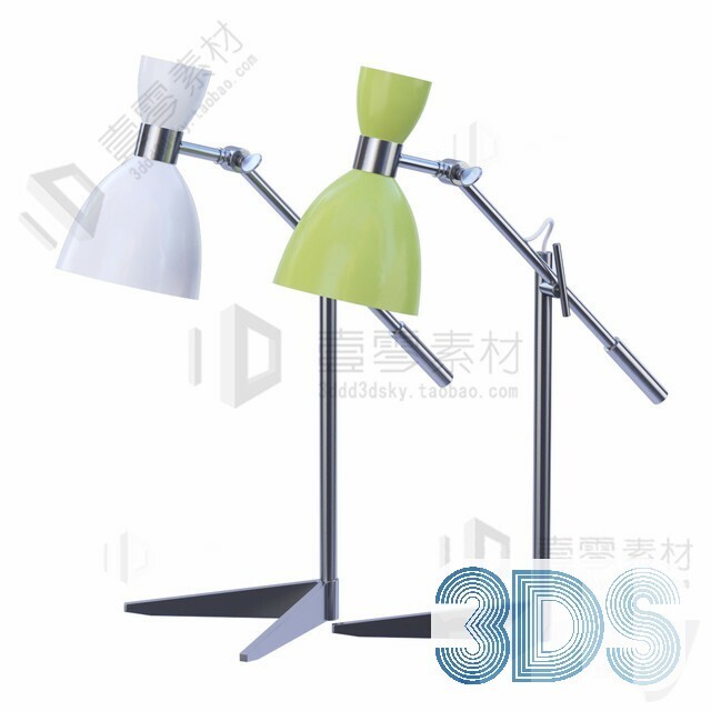55 Table Lamp 3d Models Vol.04