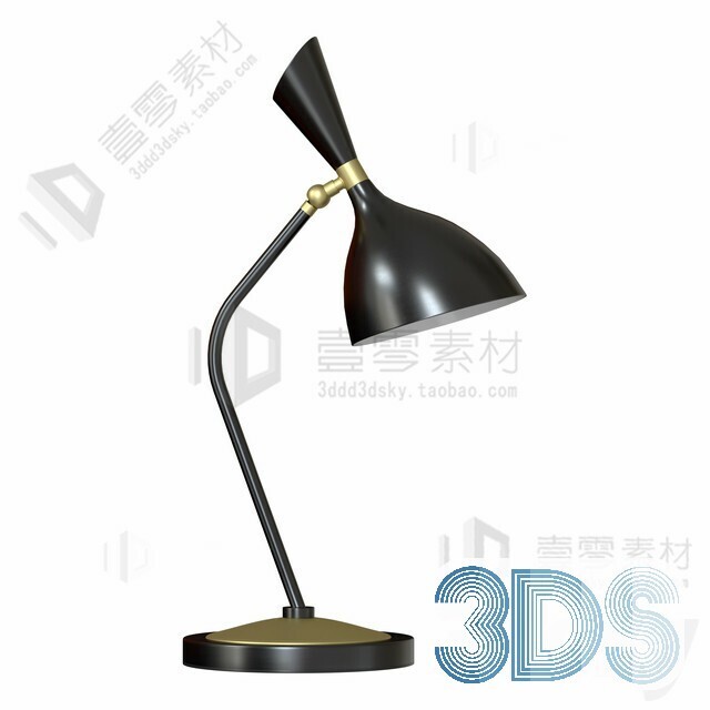 55 Table Lamp 3d Models Vol.04