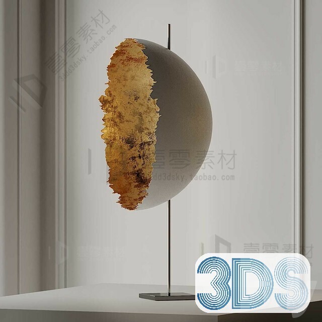 55 Table Lamp 3d Models Vol.04