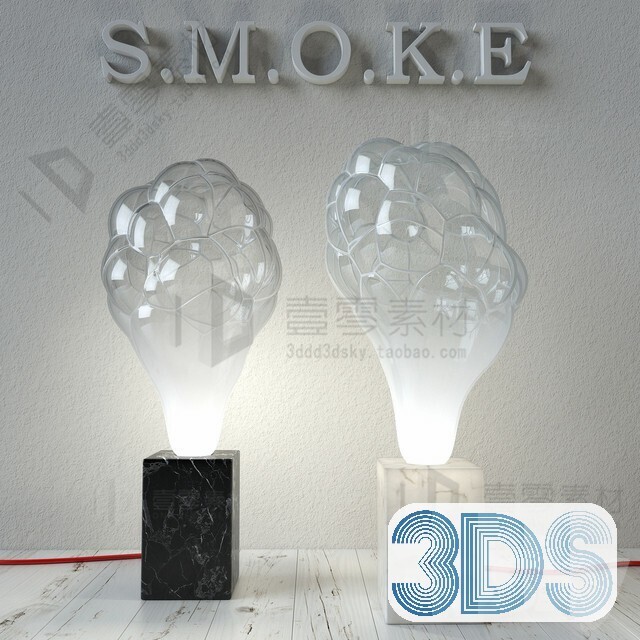 55 Table Lamp 3d Models Vol.04