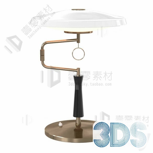 55 Table Lamp 3d Models Vol.04