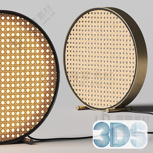 55 Table Lamp 3d Models Vol.04