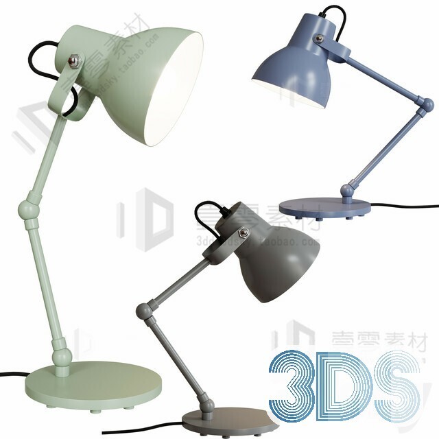 55 Table Lamp 3d Models Vol.04