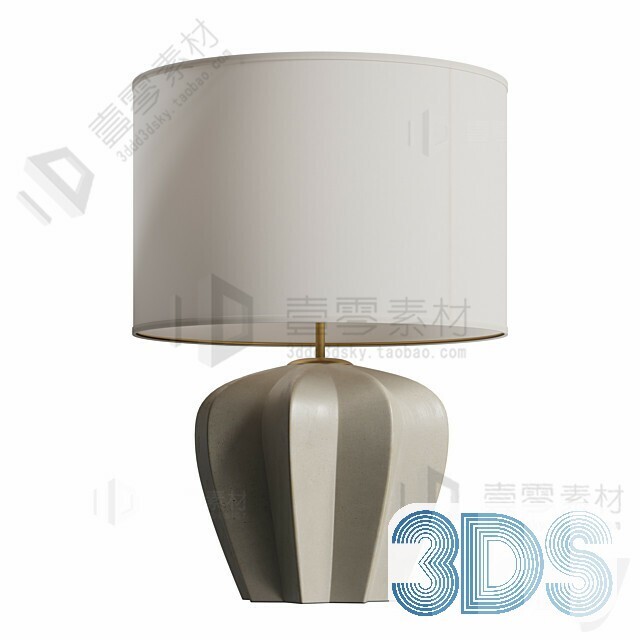 55 Table Lamp 3d Models Vol.04