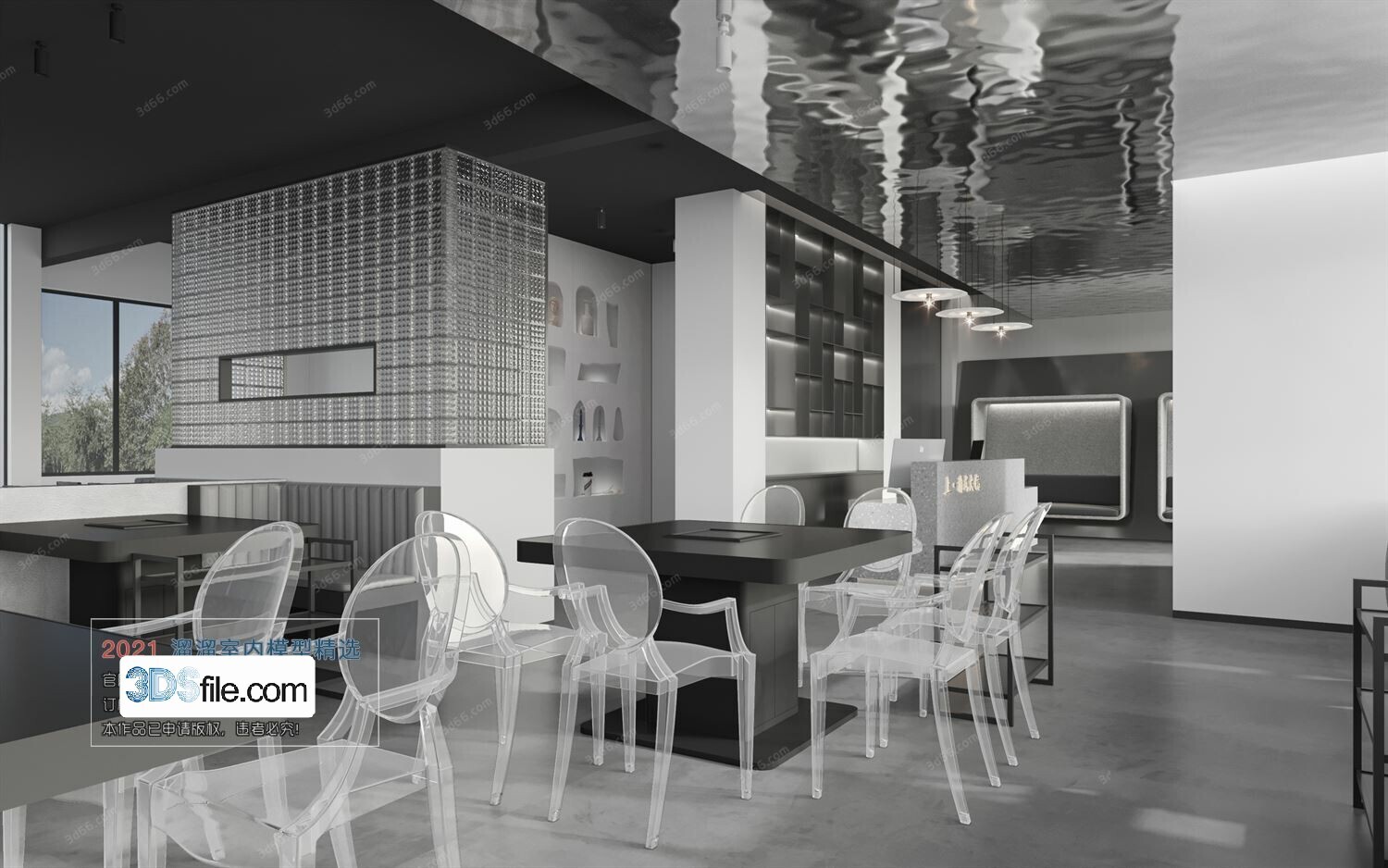 18 Coffee Shop 3d Models Vol.09 - Co.ro.na