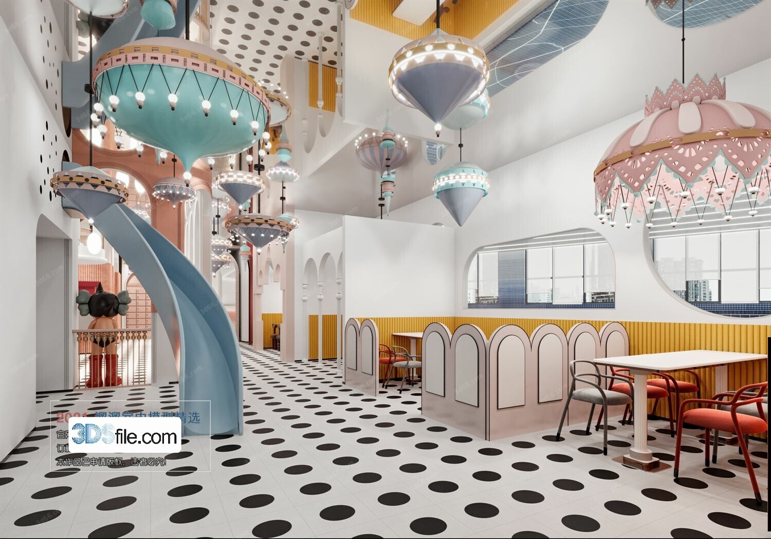 18 Coffee Shop 3d Models Vol.09 - Co.ro.na