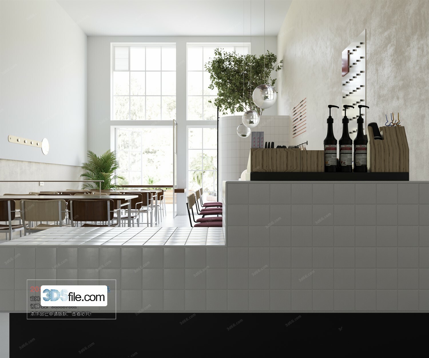 18 Coffee Shop 3d Models Vol.09 - Co.ro.na