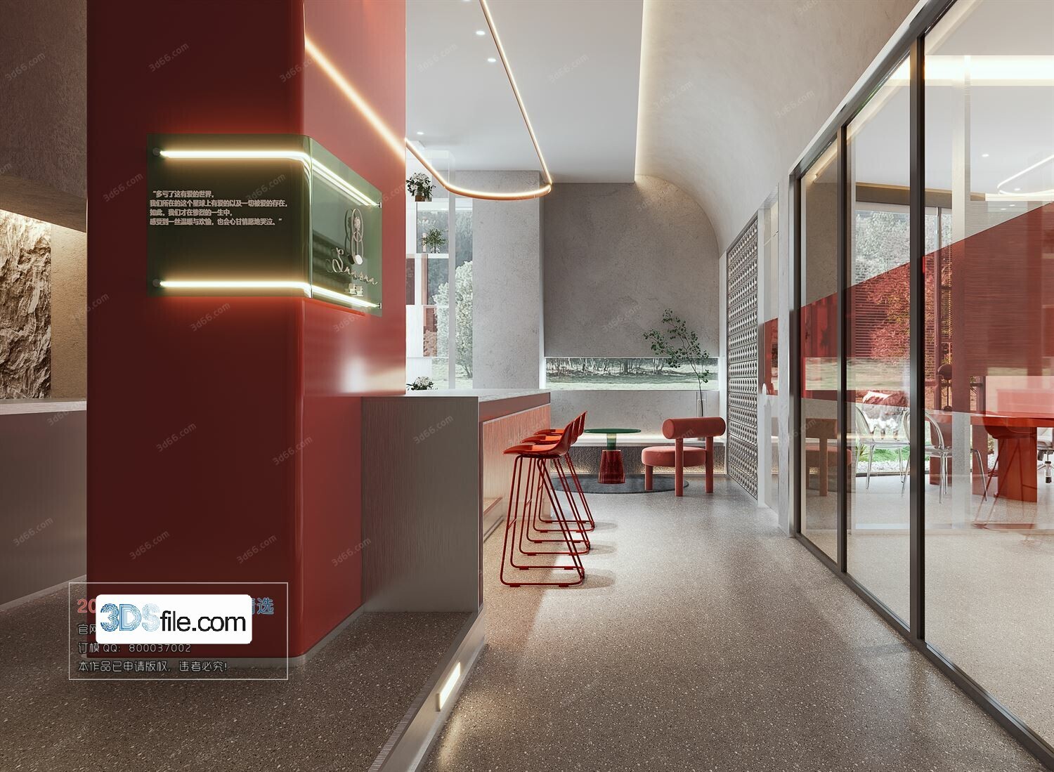 18 Lobby Design 3d Models Vol.07 - Co.ro.na