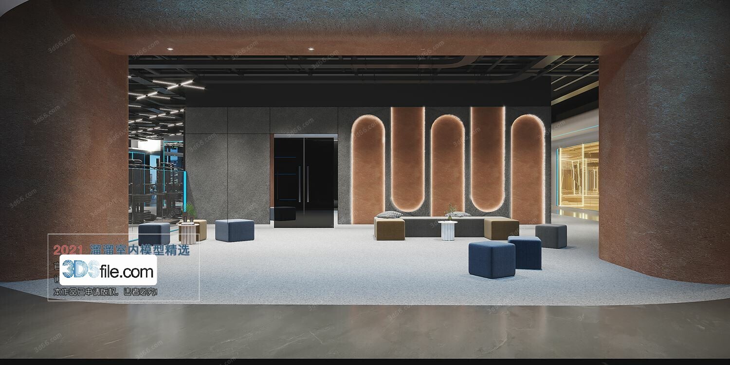 18 Lobby Design 3d Models Vol.07 - Co.ro.na