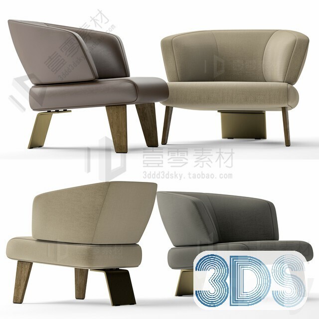 100 ArmChair 3d Models pro vol.11