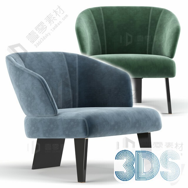 100 ArmChair 3d Models pro vol.11