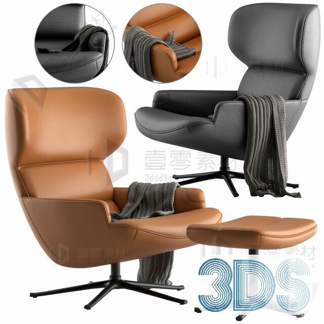 100 ArmChair 3d Models pro vol.11