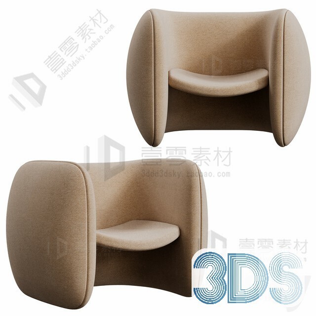 100 ArmChair 3d Models pro vol.11
