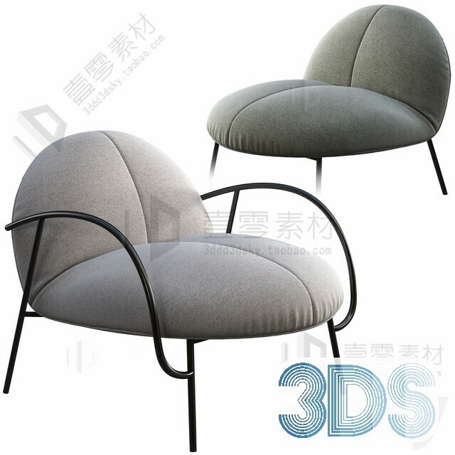 100 ArmChair 3d Models pro vol.11