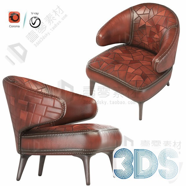 100 ArmChair 3d Models pro vol.11