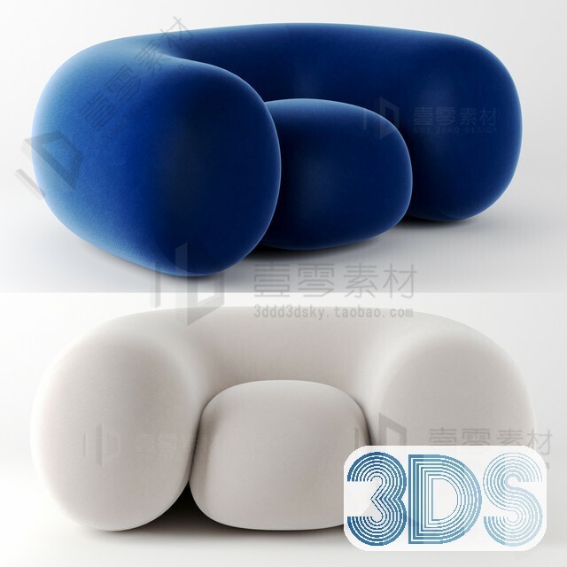 100 ArmChair 3d Models pro vol.11