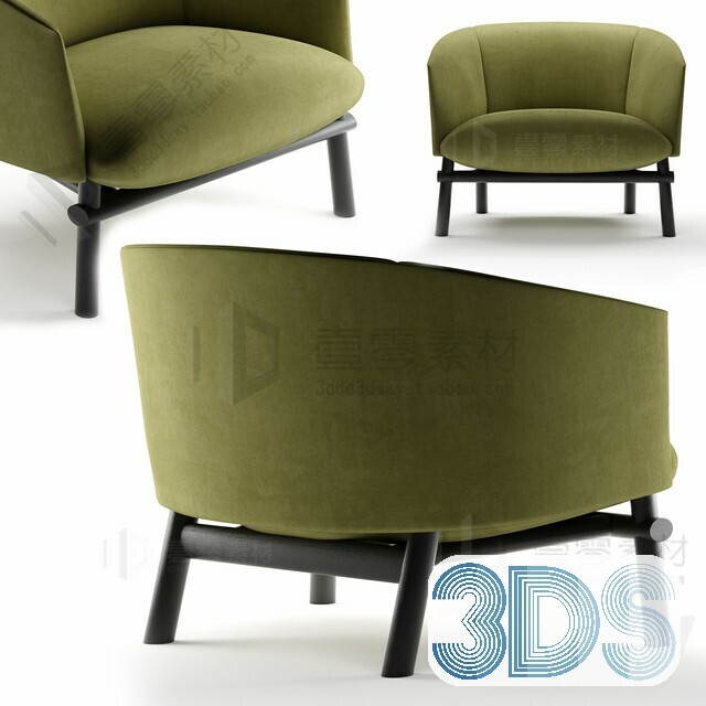 100 ArmChair 3d Models pro vol.11