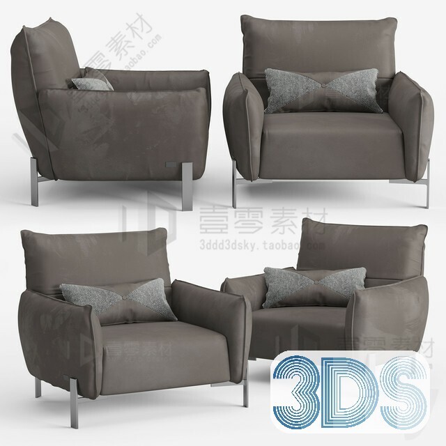 100 ArmChair 3d Models pro vol.11
