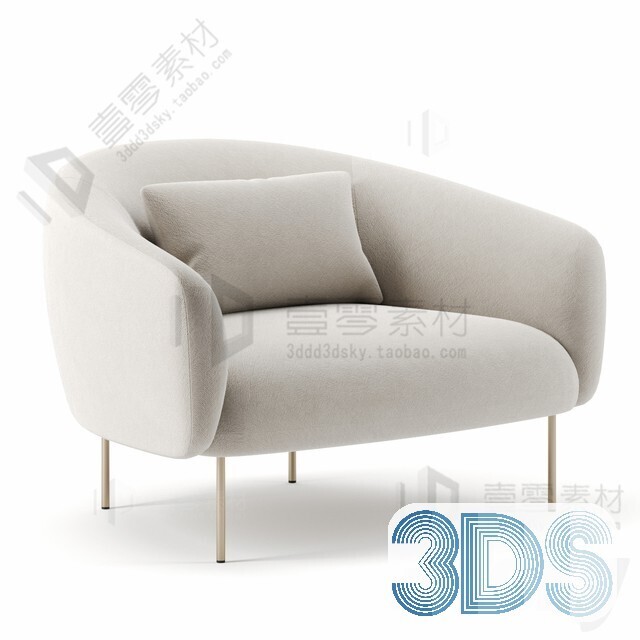100 ArmChair 3d Models pro vol.11