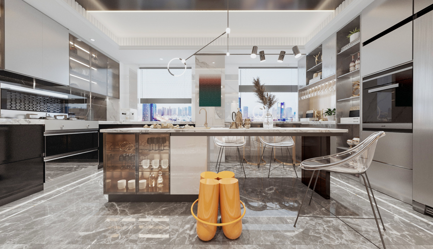 7 KITCHEN DESIGN 3d Models pro vol.06