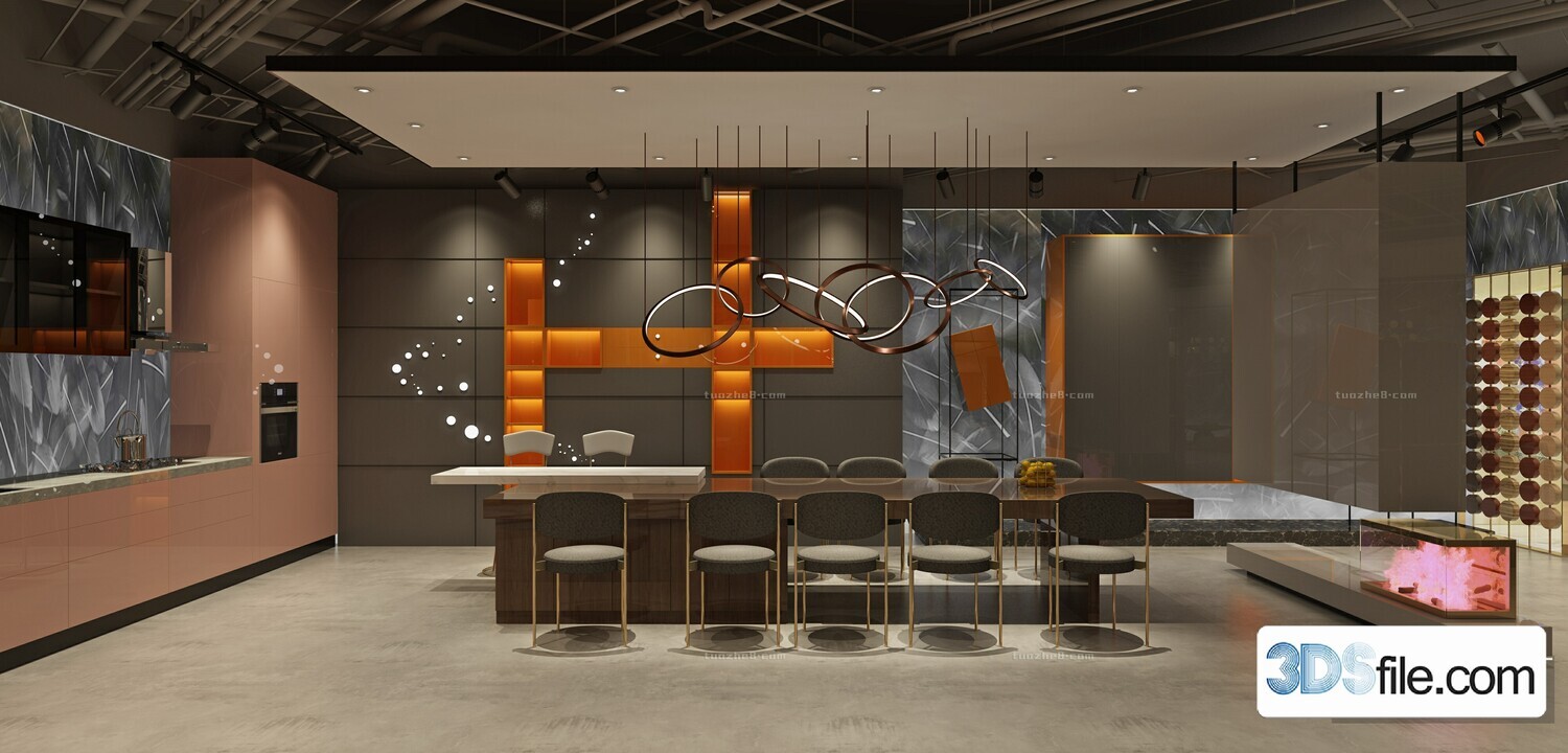 12 FASHION SHOP 3D MODELS VOL.05 - VRAY