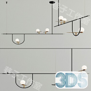 68 Celling Lamp 3d Models Vol.05