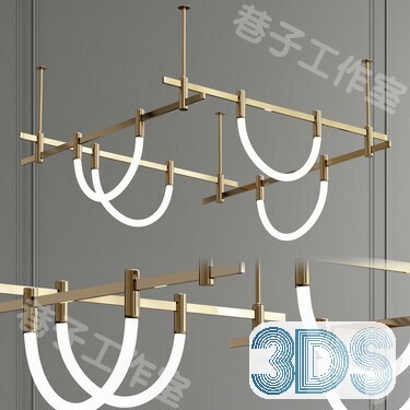 68 Celling Lamp 3d Models Vol.05