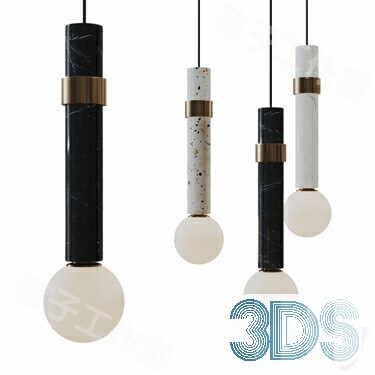 68 Celling Lamp 3d Models Vol.05