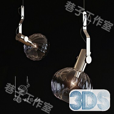 68 Celling Lamp 3d Models Vol.05