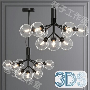 68 Celling Lamp 3d Models Vol.05