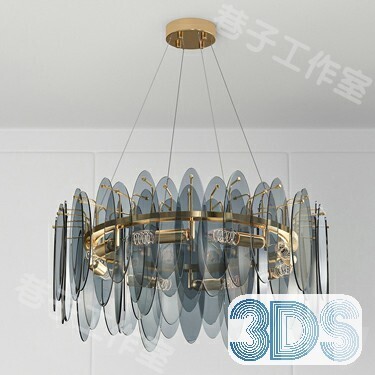 68 Celling Lamp 3d Models Vol.05