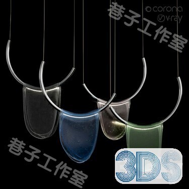 68 Celling Lamp 3d Models Vol.05