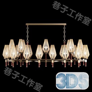 68 Celling Lamp 3d Models Vol.05