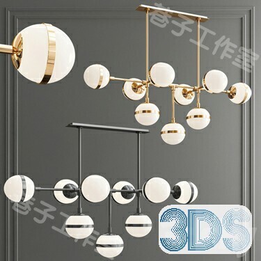 68 Celling Lamp 3d Models Vol.05