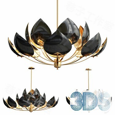68 Celling Lamp 3d Models Vol.05
