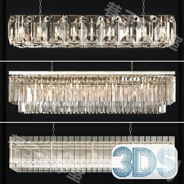 68 Celling Lamp 3d Models Vol.05