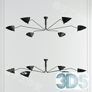 68 Celling Lamp 3d Models Vol.05