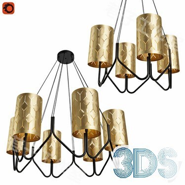 68 Celling Lamp 3d Models Vol.05