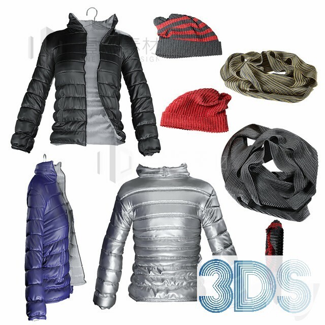 39 Clothes 3d Models Vol.01