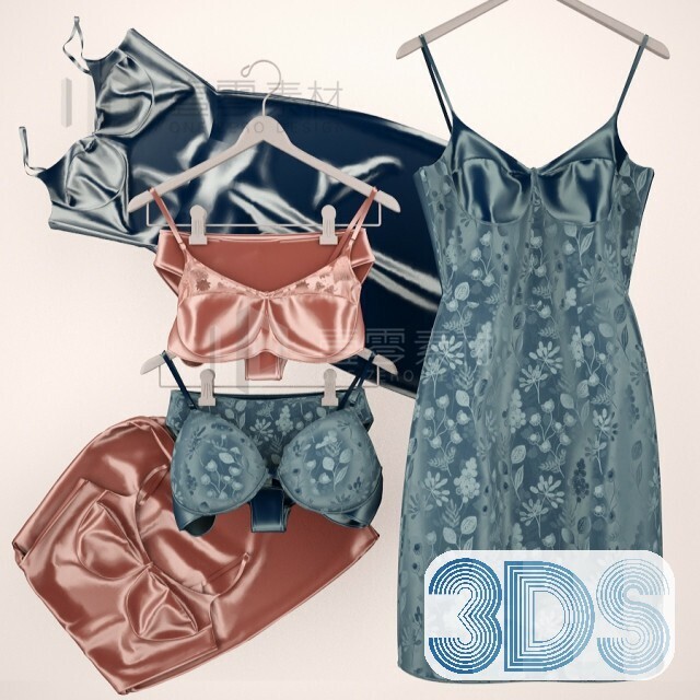 39 Clothes 3d Models Vol.01